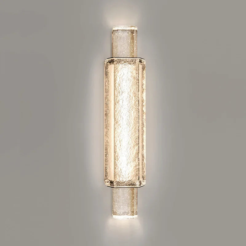 applique murale led bulle cristal style luxe moderne