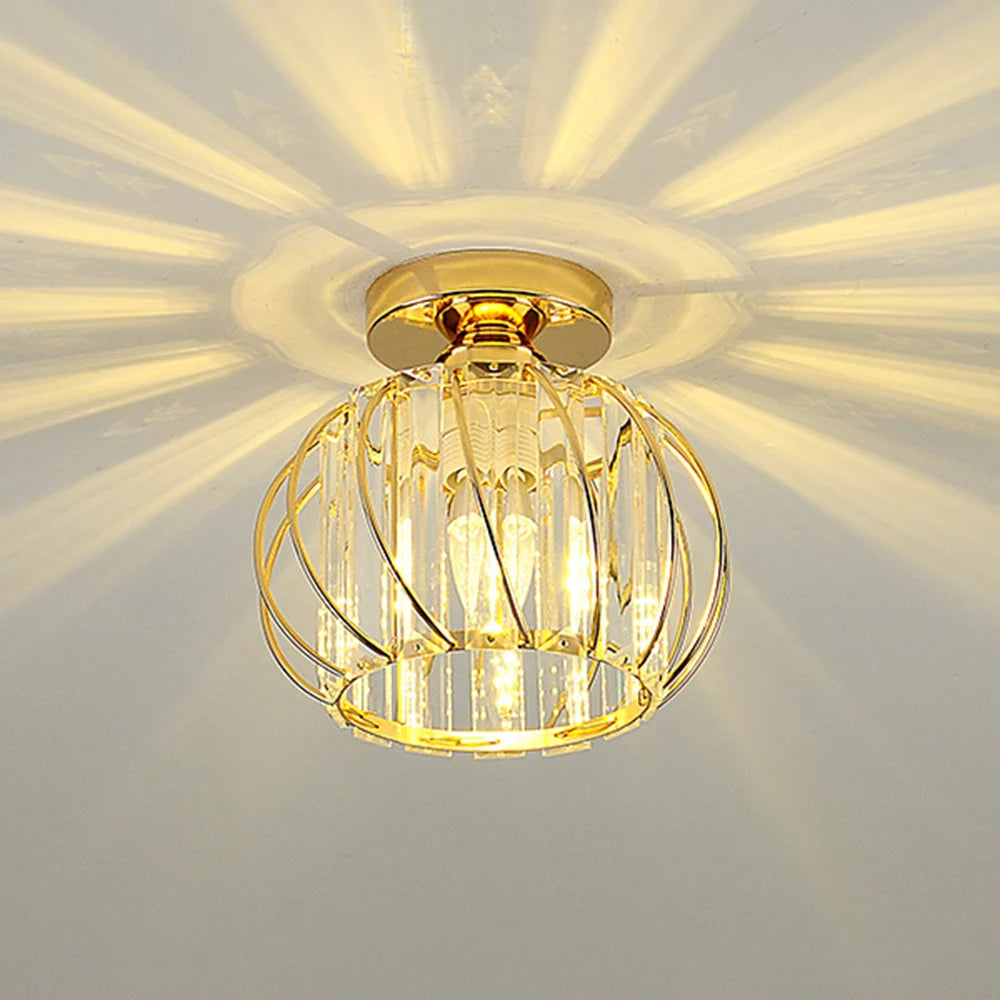 plafonnier moderne en cristal pour une ambiance élégante et créative - vue 3 sur 8