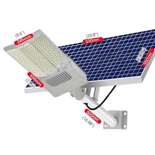 lampadaire led solaire super lumineux pour extérieur et jardin - vue 11 sur 11