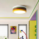 plafonnier led pour enfant protection des yeux éclairage multicolore