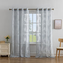 Voilage tulle sur mesure style moderne salon chambre