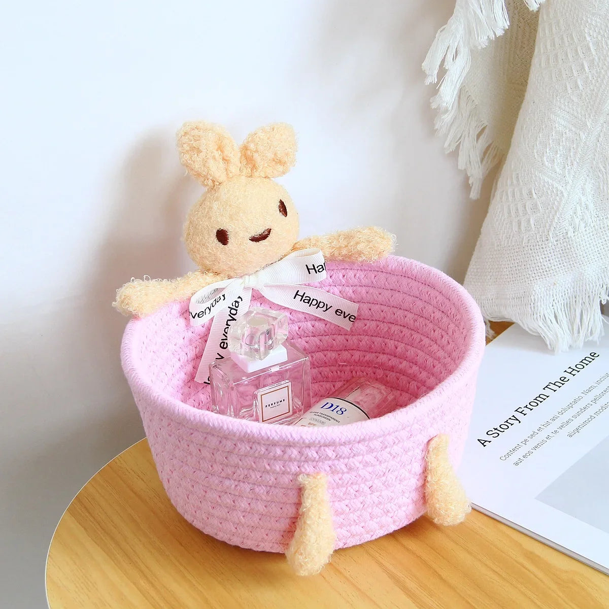 paniers de rangement multifonctionnels pour organiser jouets et objets - vue 5 sur 11