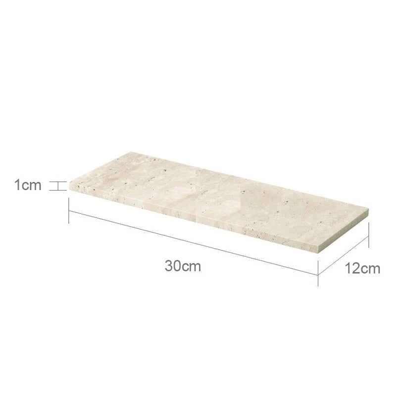 ensemble d'accessoires en marbre naturel pour salle de bain - vue 11 sur 30