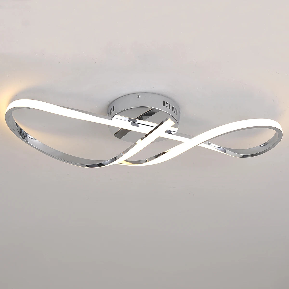 lustre moderne en métal pour intérieur élégant et contemporain - vue 3 sur 6