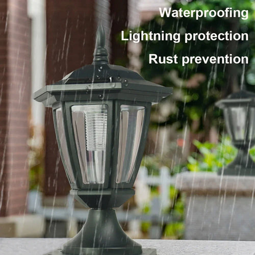 lampe solaire extérieure pour décoration de jardin et clôture - vue 5 sur 8