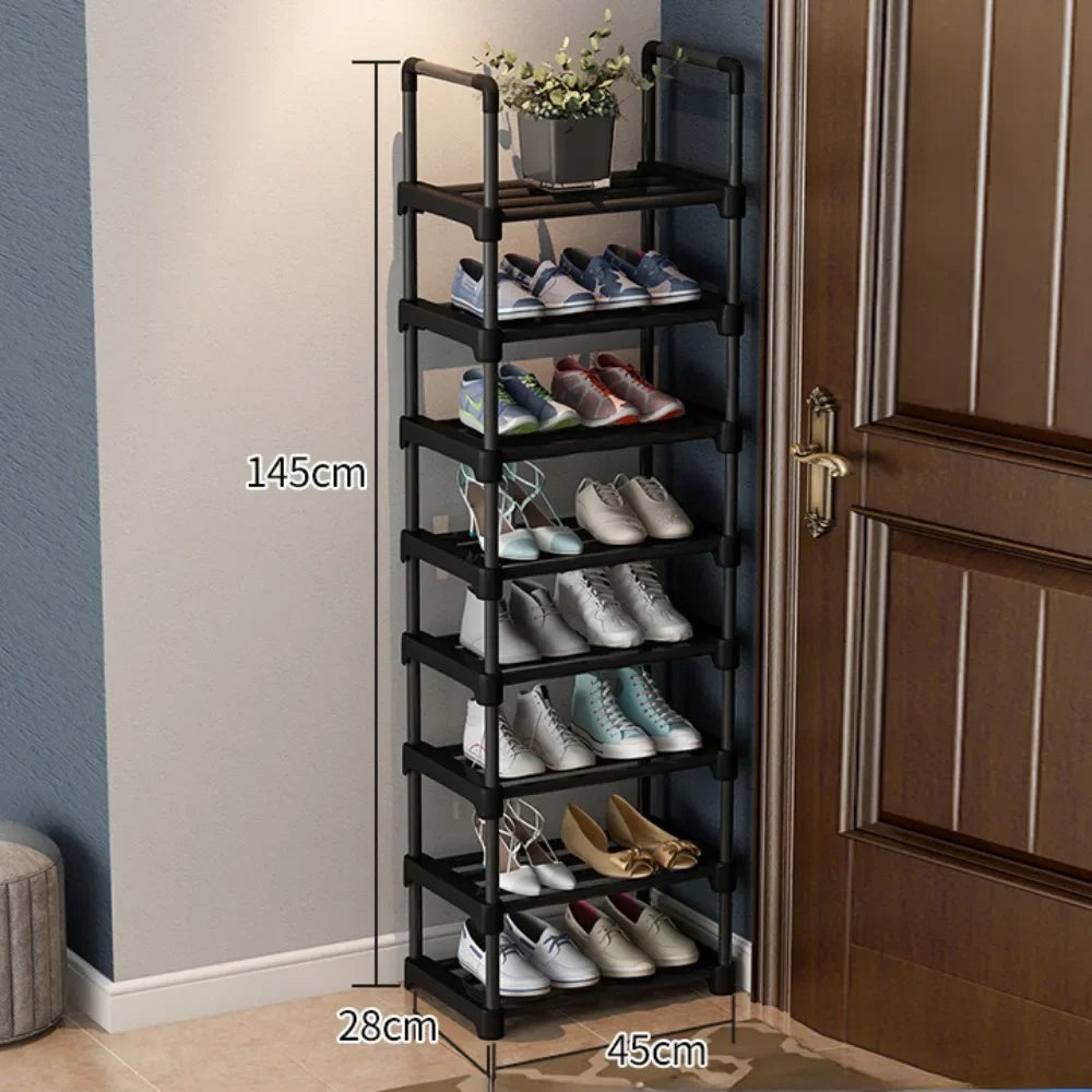 étagère à chaussures amovible multicouche pour rangement pratique - vue 7 sur 11