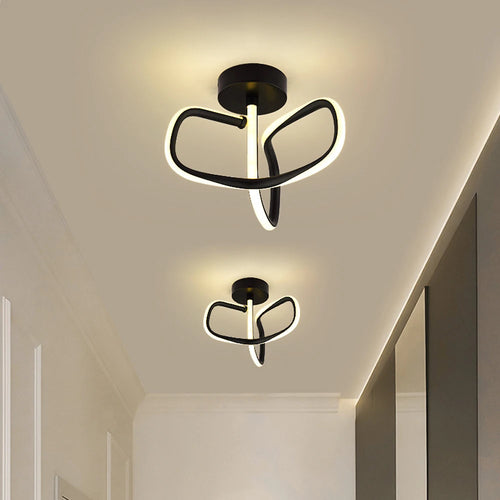 plafonnier led minimaliste pour éclairage intérieur moderne - vue 3 sur 7