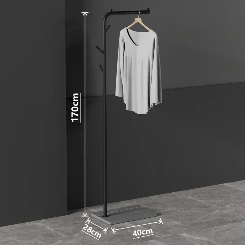 porte-vêtements nordique léger et moderne pour rangement élégant - vue 8 sur 41