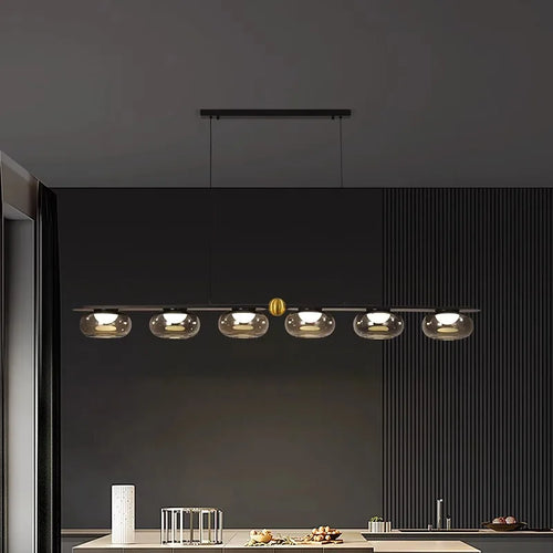 lustre nordique suspension éclairage intérieur pour salon - vue 3 sur 8