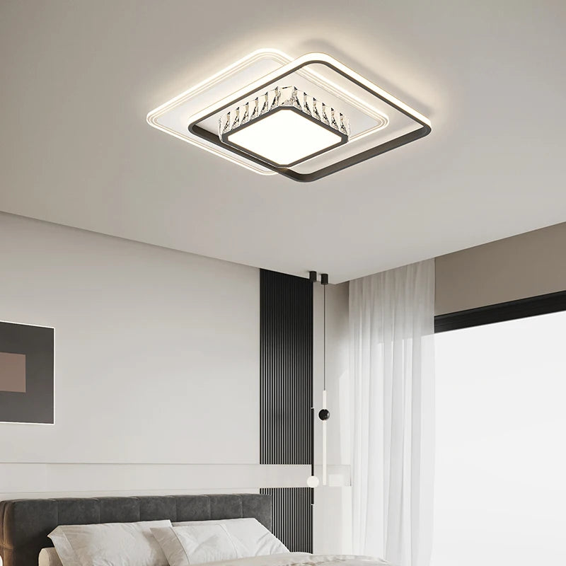 plafonnier moderne créatif en led pour intérieur élégant - vue 5 sur 10