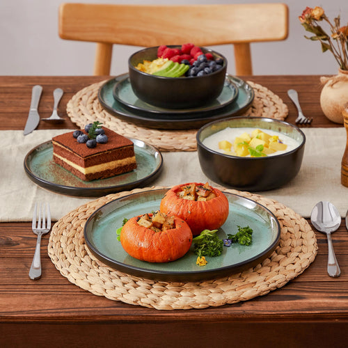 service de table grès design moderne assiettes bols