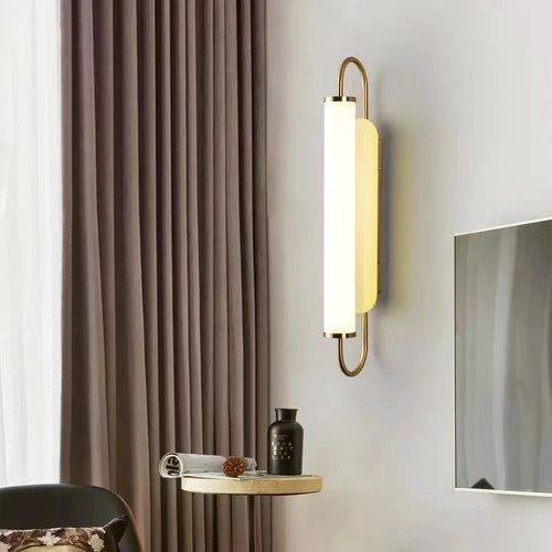 applique murale led moderne en acrylique pour décor intérieur - vue 4 sur 7