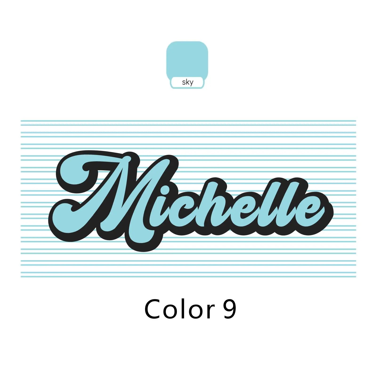 Serviette de plage personnalisée rayures style hippie retro
