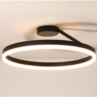 Anneau nordique Led lustre de plafond réglable pour piste salle à manger salon Table centrale chambre suspension lumière décor Lustre luminaire