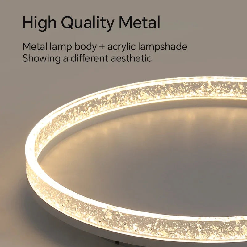 plafonnier led moderne pour décoration intérieure élégante