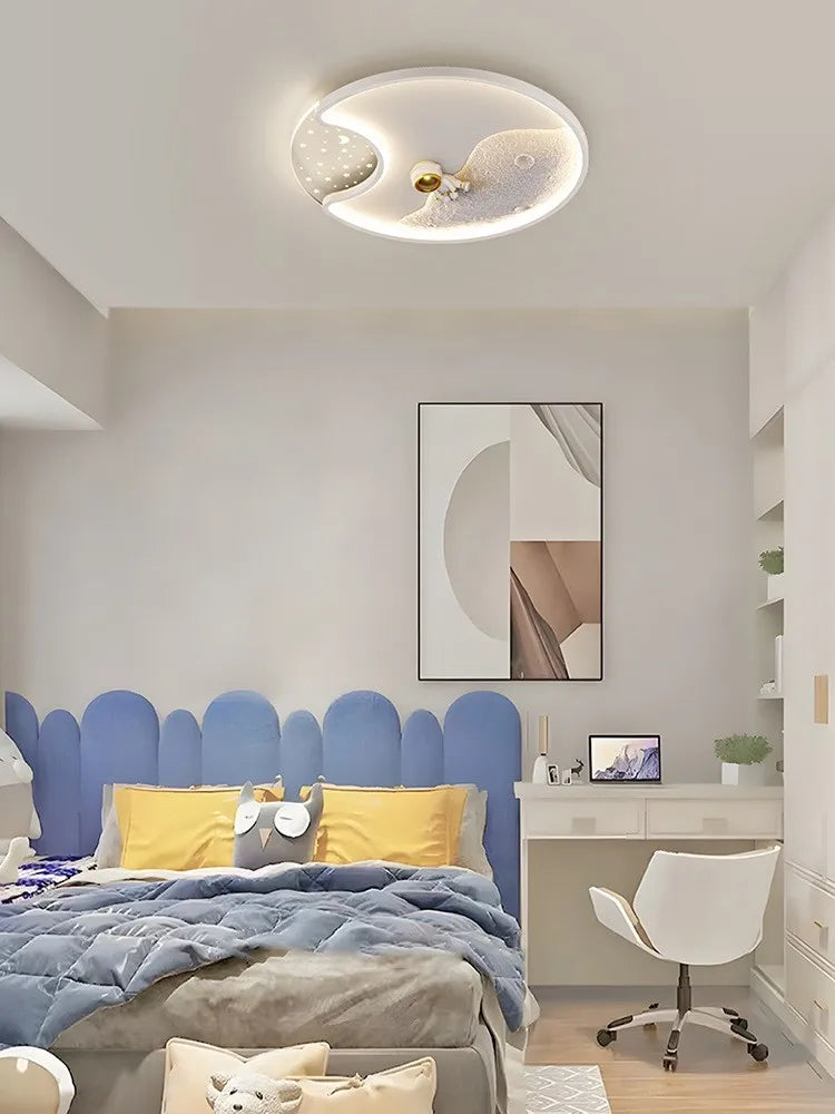 plafonnier lumineux enfant décoratif pour chambre bébé - vue 4 sur 12