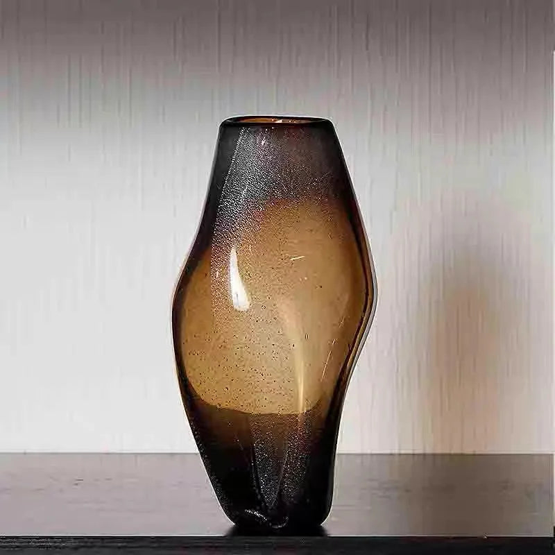 vase en verre transparent pour fleurs et terrarium décoration élégante - vue 4 sur 8