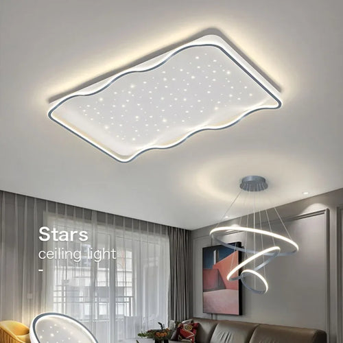 plafonnier led moderne pour décoration d'intérieur élégante et contemporaine - vue 4 sur 8