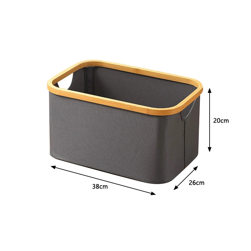 panier à linge pliable avec couvercle en tissu oxford - vue 17 sur 17
