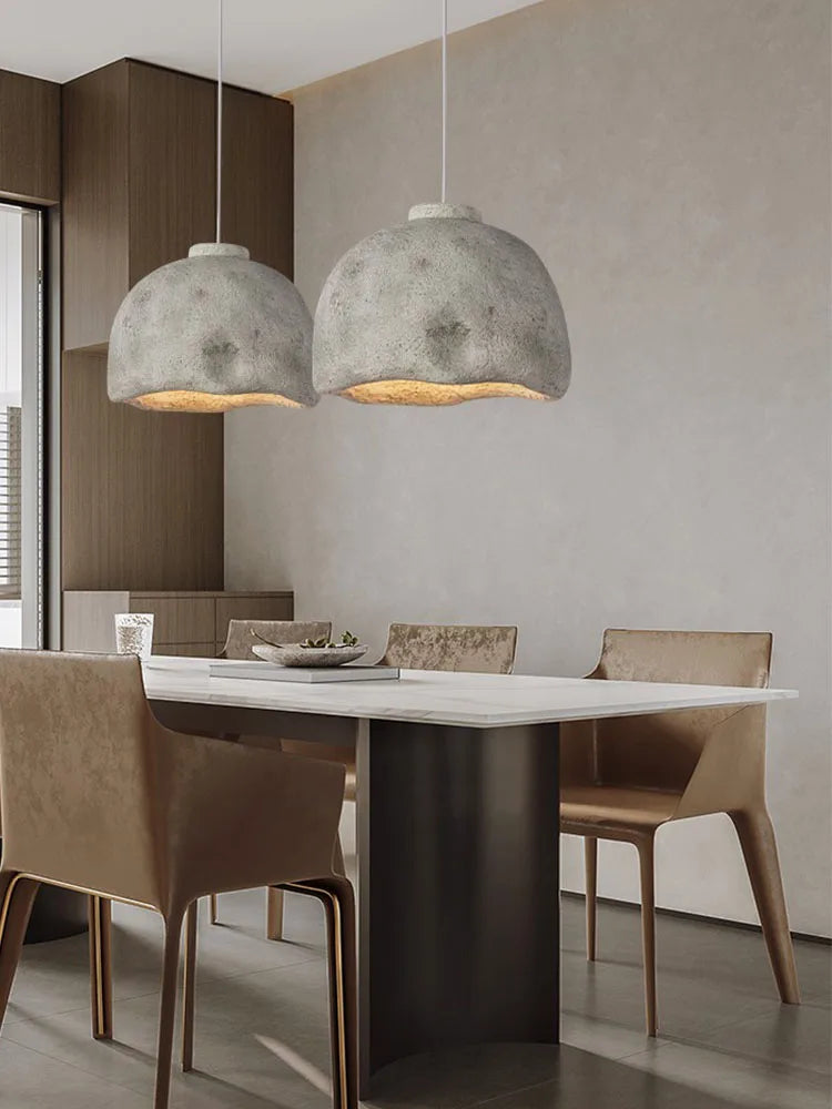 Lustre Wabi-sabi nordique simple moderne - vue 4 sur 16