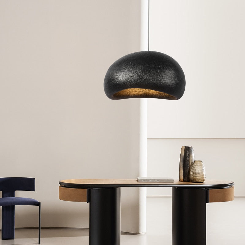 Suspension design avec abat-jour incurvé Akane - vue 3 sur 13