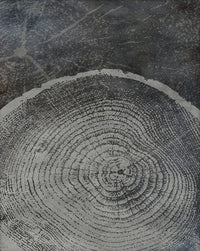 affiches abstraites sur les anneaux des arbres décoration murale nordique