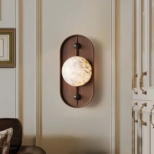 applique murale en marbre moderne lumineuse et légère pour décoration intérieure - vue 2 sur 7