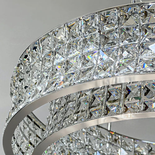 lustre de luxe en cristal pour restaurant bar et hôtel intérieur