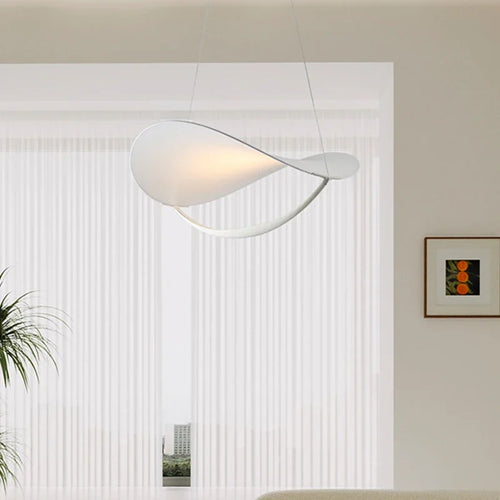 Lustre led en métal design italien moderne décorative - vue 2 sur 8