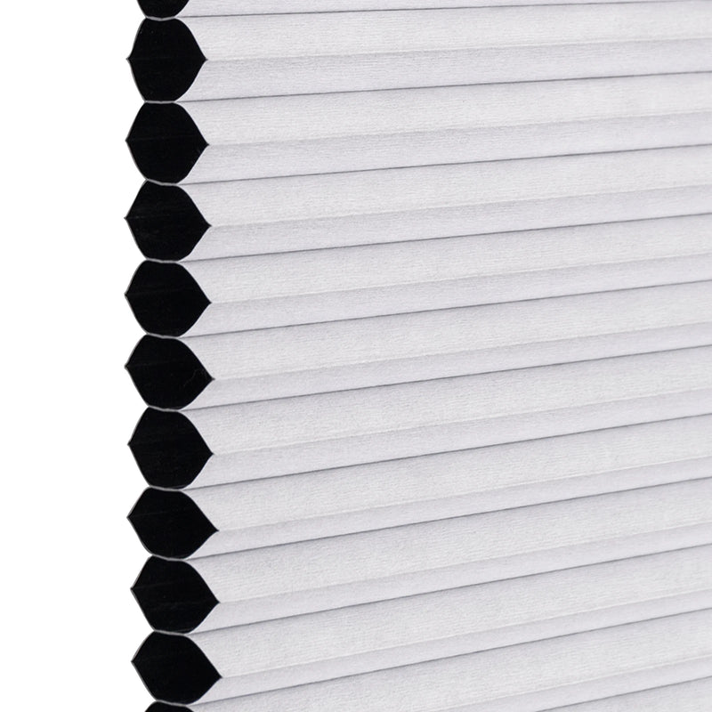 Store plissé alvéolaire occultant sans percage pour fenetre