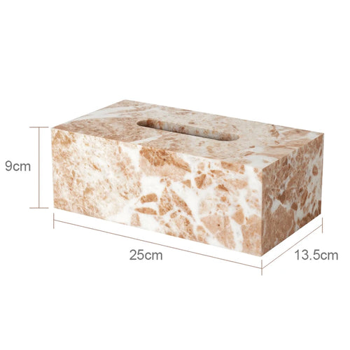 ensemble daccessoires en marbre naturel pour salle de bain - vue 18 sur 17