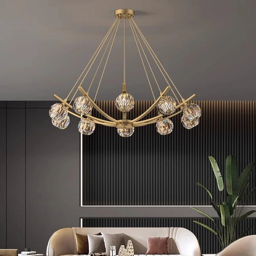lustre led suspendu moderne pour éclairage intérieur décoratif