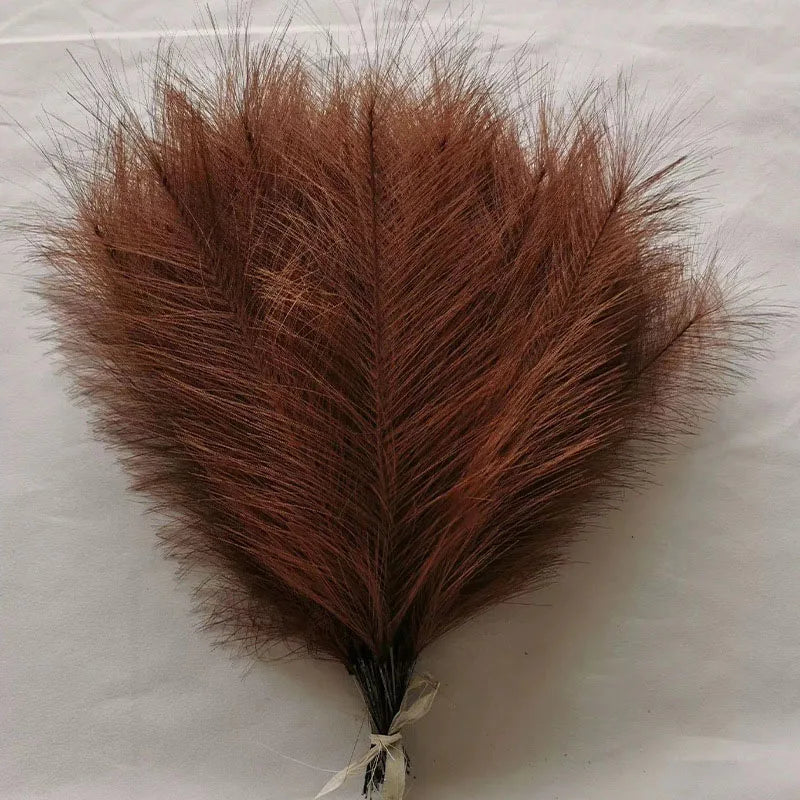 fleurs artificielles herbe de pampa pour décoration intérieure et fêtes - vue 14 sur 20