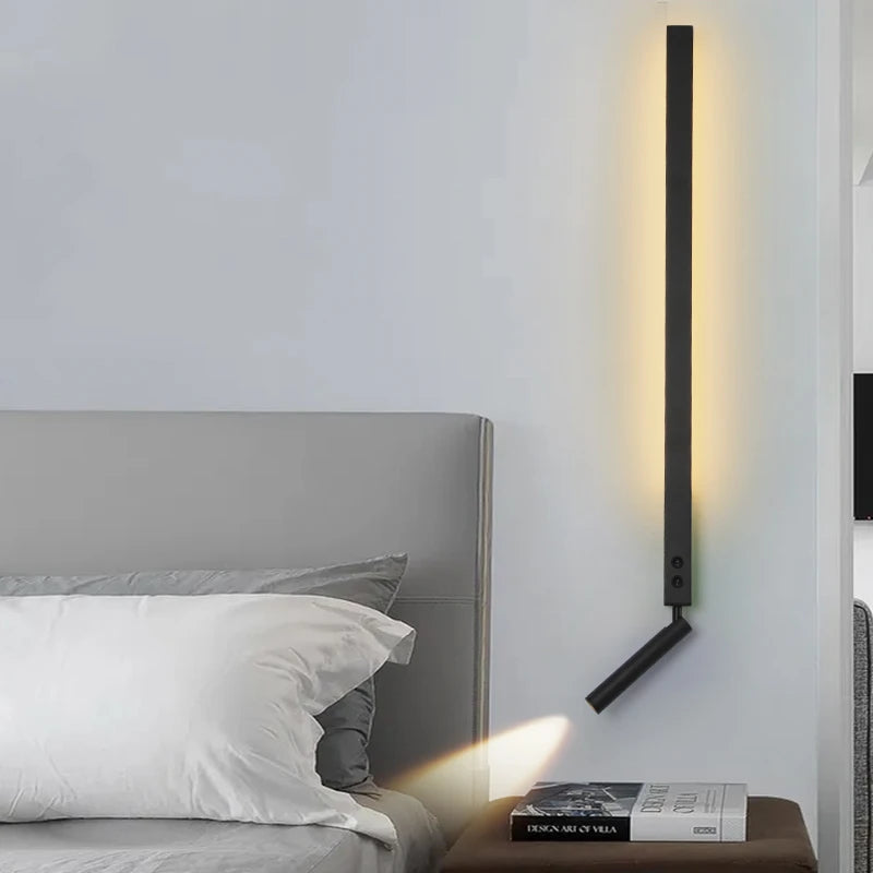 applique murale led minimaliste angle réglable 3000k - vue 4 sur 18