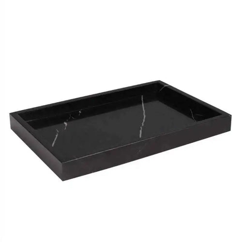 boîte de rangement en travertin et marbre naturel luxe