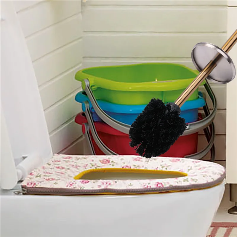 brosse de toilette à long manche pour nettoyage efficace - vue 4 sur 6