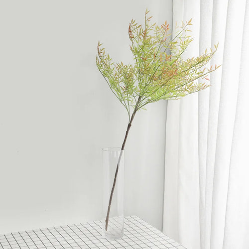 grandes branches artificielles de nandina palmier tropical pour décoration intérieure - vue 6 sur 6