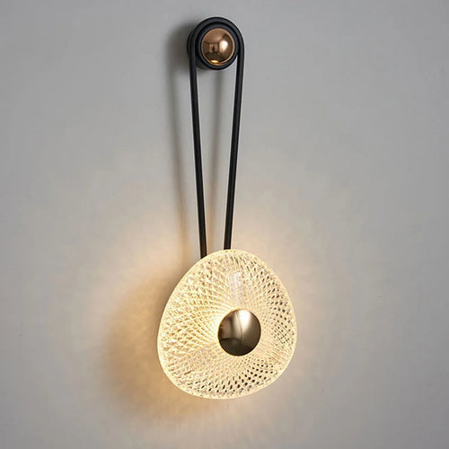 Applique murale led nordique moderne dorée décorative d'intérieur - vue 3 sur 8