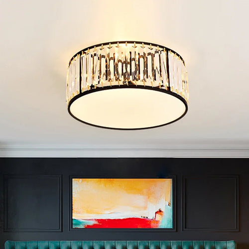 plafonnier led en cristal décoration intérieure moderne pour votre espace - vue 4 sur 12