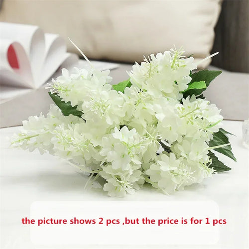 bouquet de jacinthes artificielles pour décoration florale élégante - vue 9 sur 13