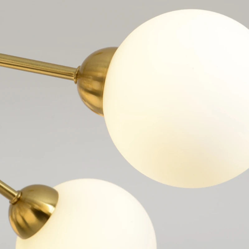 lampe nordique luxe en verre pour éclairage créatif moderne - vue 6 sur 10