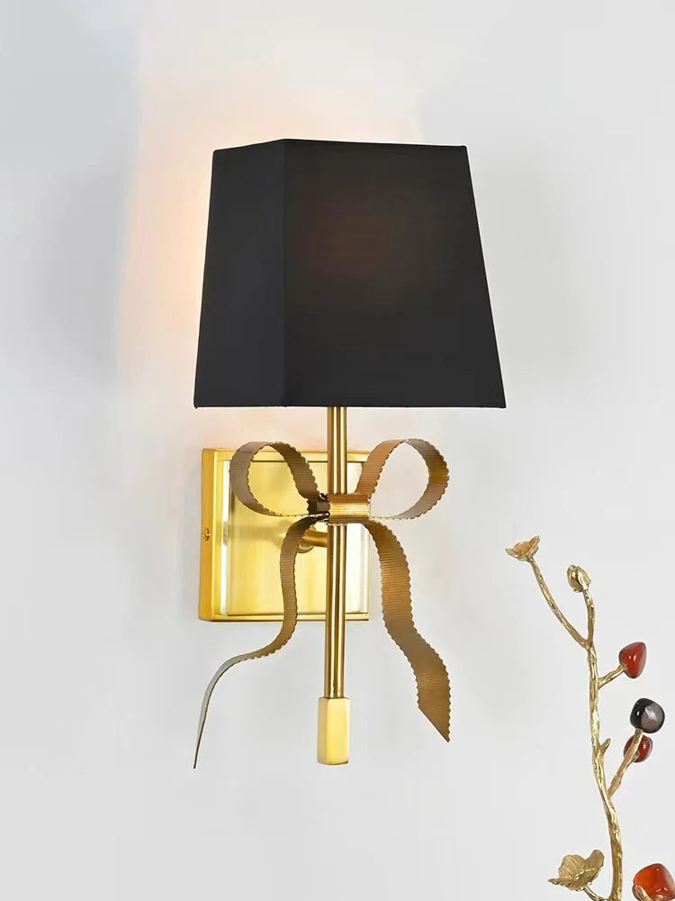 Applique murale LED moderne avec nœud rétro - vue 4 sur 8