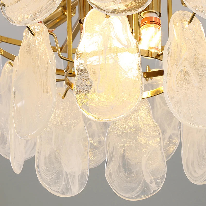 suspension rétro en verre moderne pour décoration intérieure 2024 - vue 6 sur 11