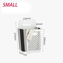 panier de rangement pliable à suspendre pour linge sale
