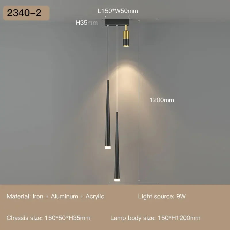 lustre moderne à led pour décoration d'intérieur haut de gamme - vue 15 sur 22