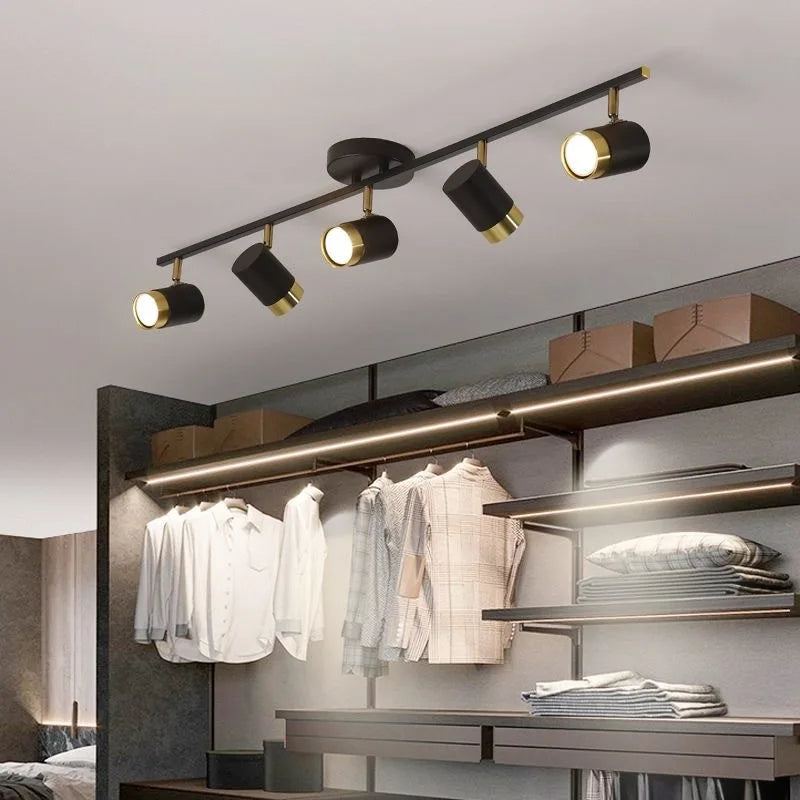 lustre moderne led pour magasin de vêtements et salon - vue 3 sur 18