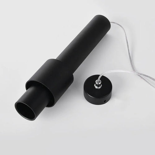 suspension à led nordique tube long éclairage intérieur dimmable