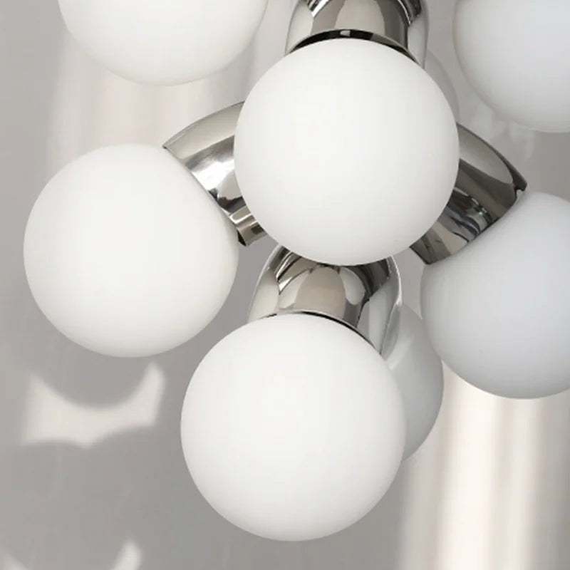 lustre moderne et créatif en forme de raisin style nordique vintage - vue 5 sur 12