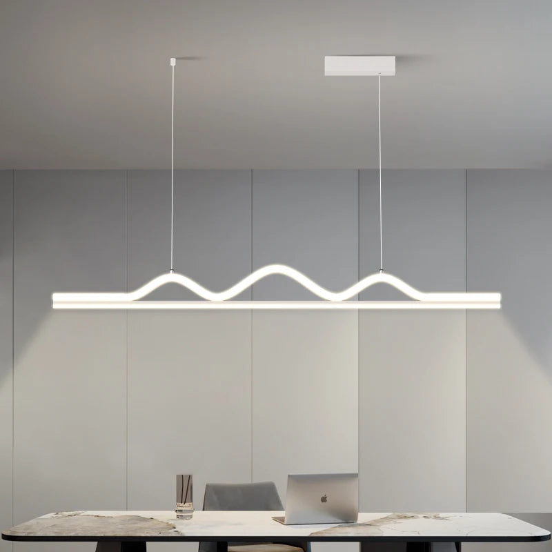 lustre led suspendu décoratif pour éclairage intérieur moderne