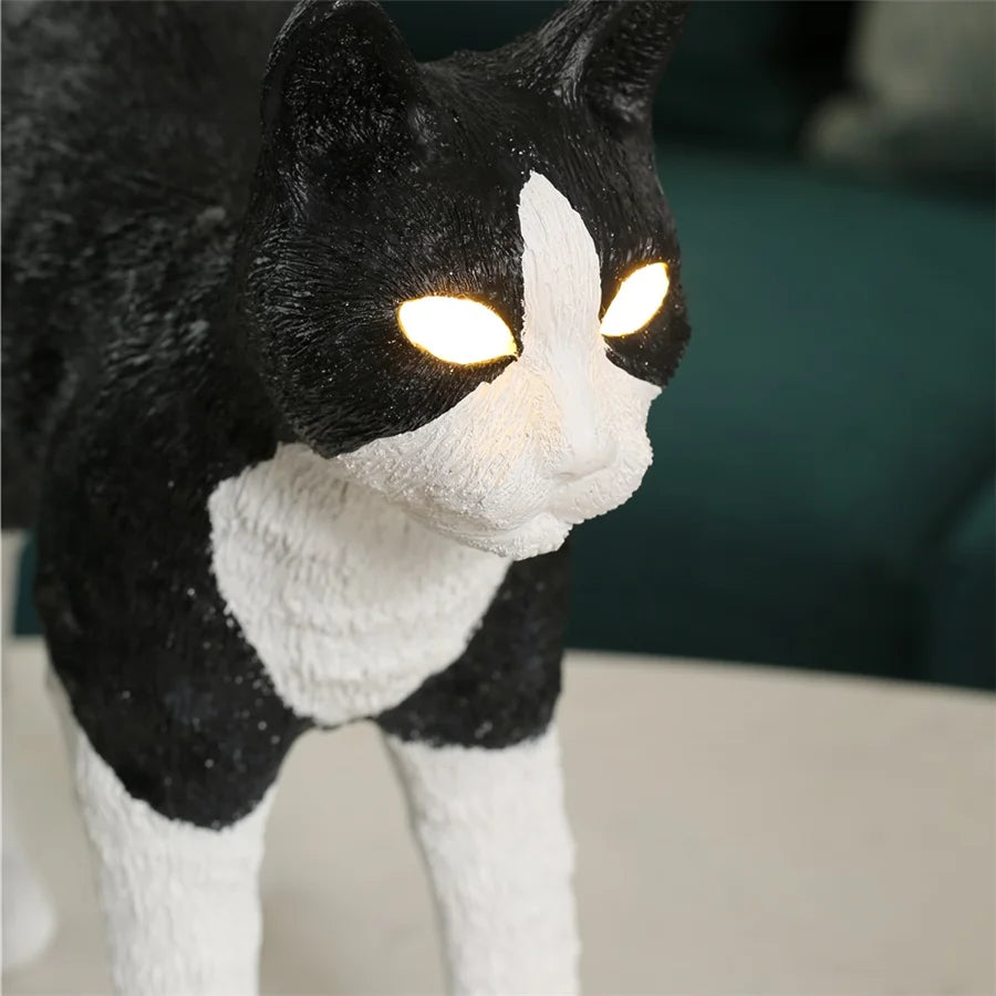 lampe de bureau esthétique en résine pour animaux décorative - vue 6 sur 9